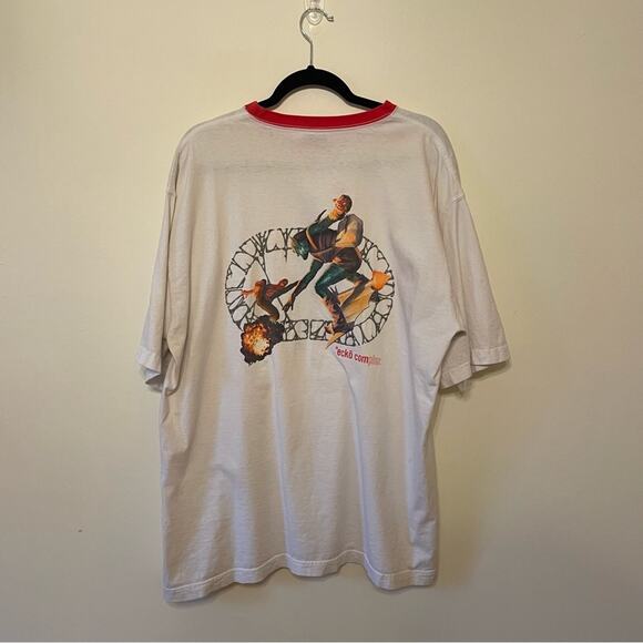Vintage Y2K Ecko Unltd. XL short sleeve t-shirt Marvel Spider-Man white villain - Picture 1 of 8